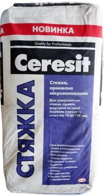 Стяжка для підлоги Ceresit (25кг) 167457348 фото
