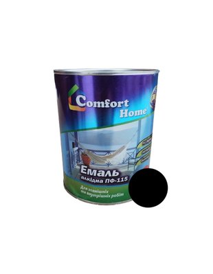 Емаль Comfort Home (0,9кг) чорна SN022ch522 фото
