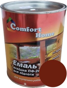 Эмаль ПФ-266 Comfort Home (2,8кг) красно-коричневая SN022ch614 фото
