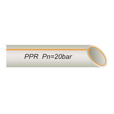 Труба VSplast PPR Fiber PIPE Ø20*3.4мм с стекловолокном 000008298 фото