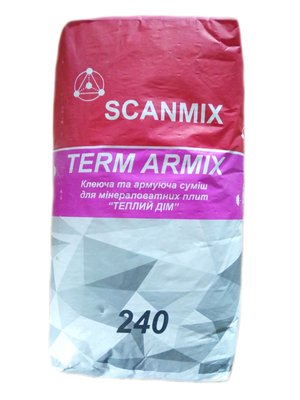 Смесь армирирующая Scanmix Armix Term (25кг) 324395451 фото