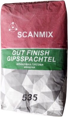 Шпаклевка Scanmix Gut Finish Gipsspachtel 535 (20кг) SN00401 фото