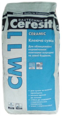 Клей для плитки Ceresit CM-11 (25кг) 842298695 фото