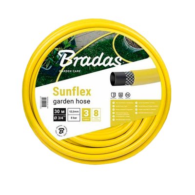 Шланг для поливу Bradas Sunflex 3/4″(30м) 25667 фото