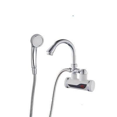 Кран водонагрівач з душем та датчиком температури Wezer SDR-B07WSTP 1030663 фото