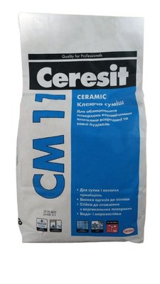 Клей для плитки Ceresit CM-11 (5кг) 587438848 фото