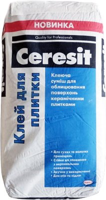 Клей для плитки Ceresit (25кг) 767432348 фото