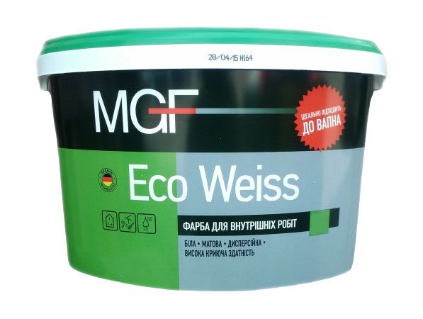 Краска MGF Eco Weiss (5л) SN01103 фото