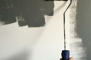 Як пофарбувати стелю після побілки фото