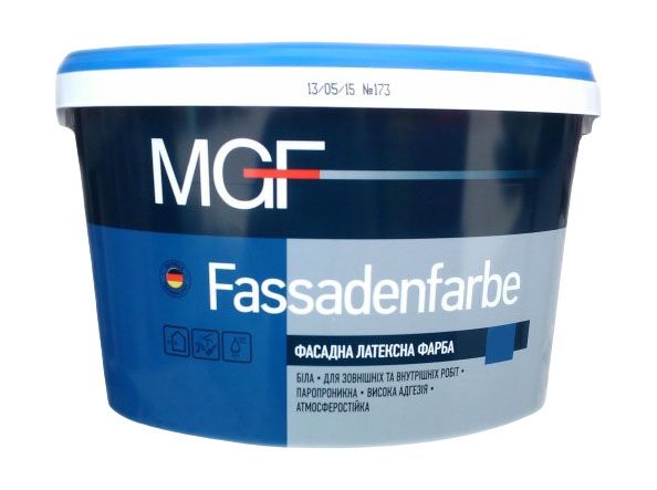 Фарба MGF Fassadenfarbe (5л) SN01052 фото