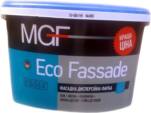 Фарба MGF Eco Fassade (10л) 964095983 фото