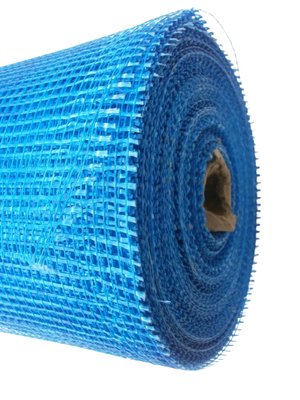 Сетка армирующая 5х5мм Works 145г/м² (50м²) синяя 444727530 фото